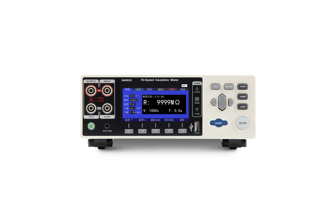 3.5 इंच TFT एलसीडी डिस्प्ले डिजिटल हाई वोल्टेज इन्सुलेशन परीक्षक OEM ODM