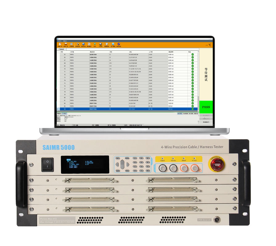 स्वचालित कम वोल्टेज केबल हार्नेस परीक्षक मशीन डीसी 30-1500V